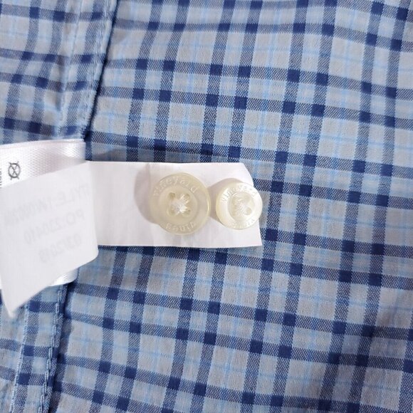 Vineyard Vines Performance Mens Large Classic Fit Tucker Shirt Blue Button Down - Picture 7 of 10